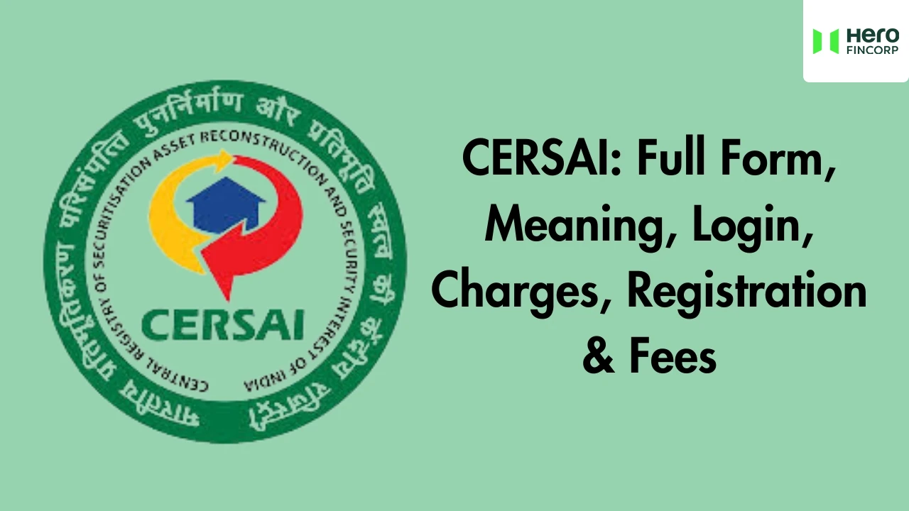 cersai charges